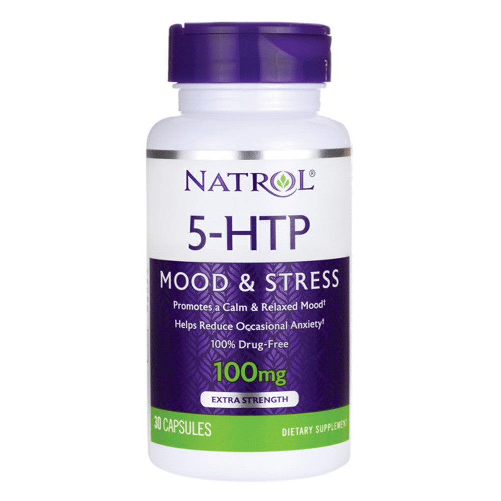 Natrol 5-Htp 100Mg Double Strength Capsules, 30 Ea